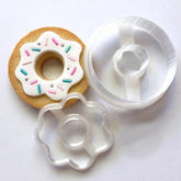 GLAZED DOUGHNUT COOKIE CUTTER SET 3 INCH